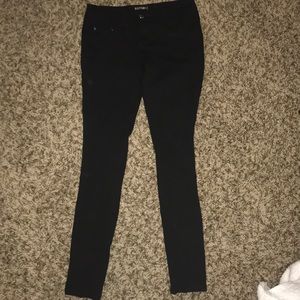 NWOT Express Black Jeggings